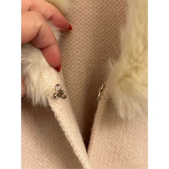 Love Token Renee Fur Collar Sweater Vest XS - Picture 4 of 9
